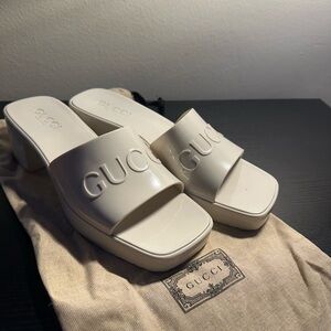 Gucci Rubber Sandals